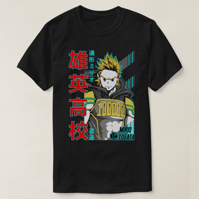 Mirio Togata M.H.A. T-Shirt (Design Front)