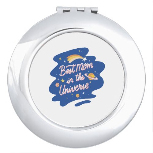 MIROIR_BEST MOM IN THE UNIVERSE COMPACT MIRROR