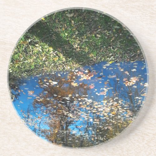 Miroir Mirror Autumn round coaster