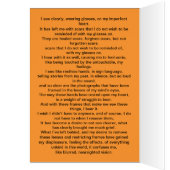 mirror2, NEARSIGHTED PERFECTION, Dedicated to A... Cards (Inside (Left))
