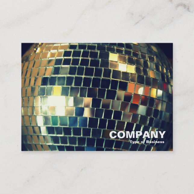 Mirror Ball Business Card (Front)