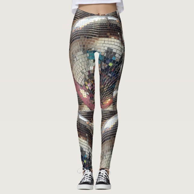 Mirror Ball Leggings (Front)
