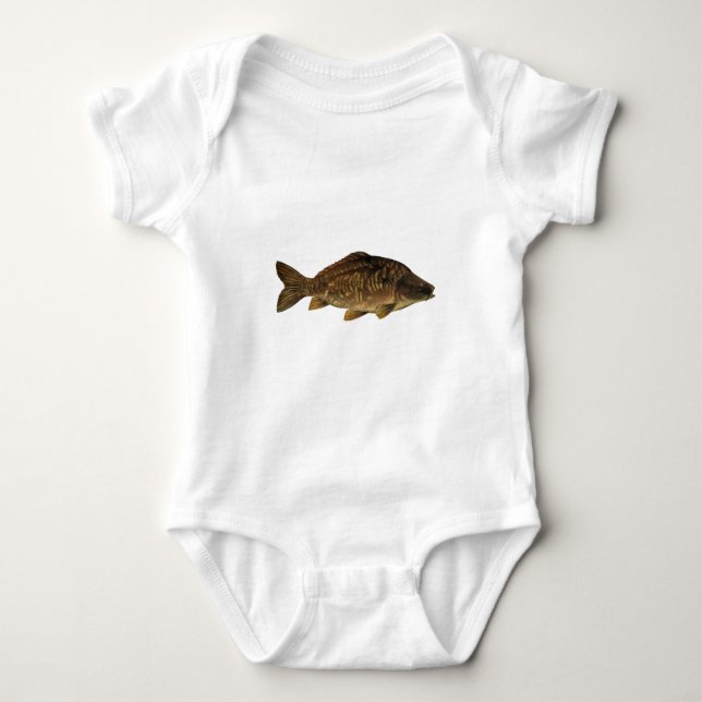 Mirror Carp Baby Bodysuit (Front)
