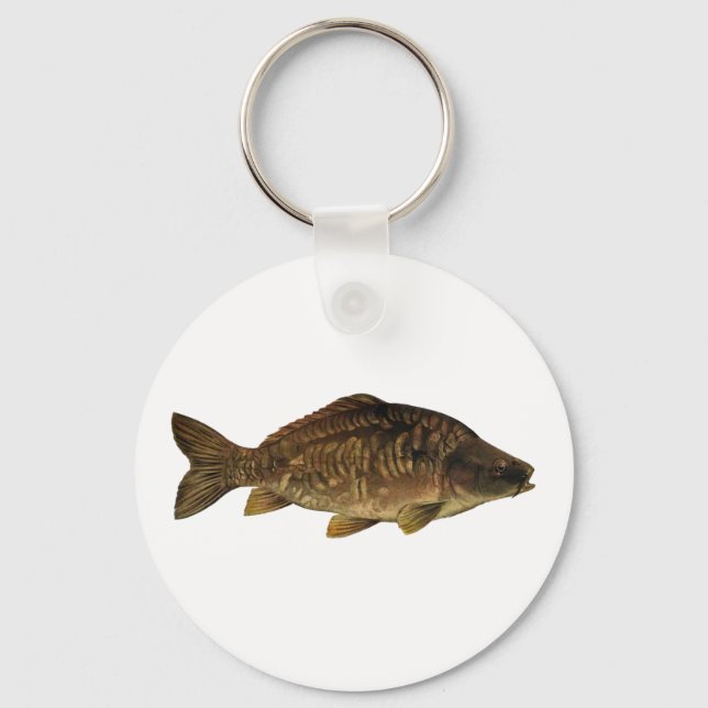 Mirror Carp Keychain (Front)