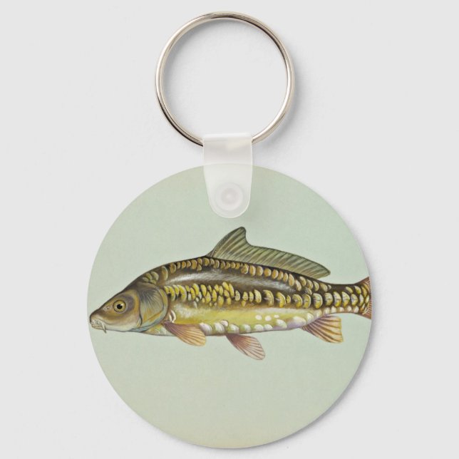 Mirror carp keychain (Front)