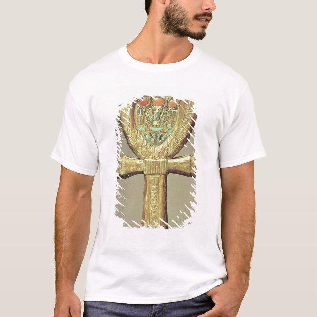 Mirror case in the form of an ankh T-Shirt (Front)