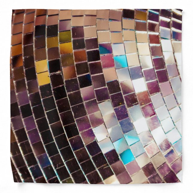 Mirror Disco Ball Bandana (Front)