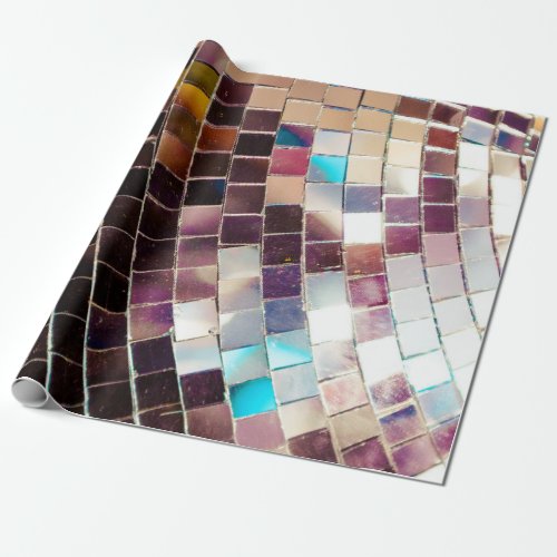 Mirror Disco Ball Wrapping Paper