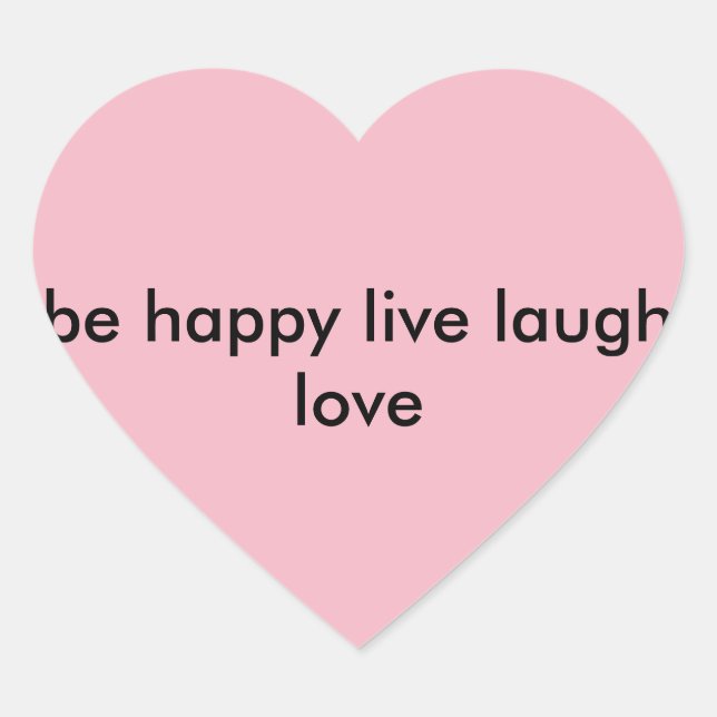 mirror heart sticker (Front)