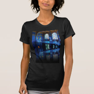 Mirror Image Hearst Castle Indoor Pool T-Shirt