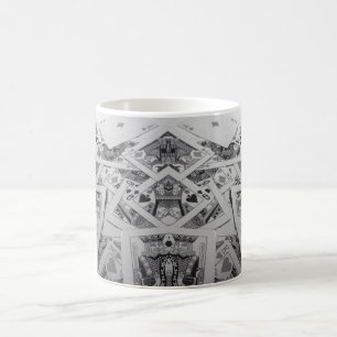 Mirror Image Playing Cards Coffee Mug