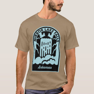 Mirror Lake Falls Arkansas Oversized T-Shirt