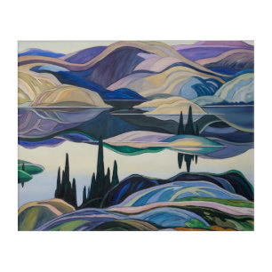 Mirror Lake Franklin Carmichael Acrylic Print