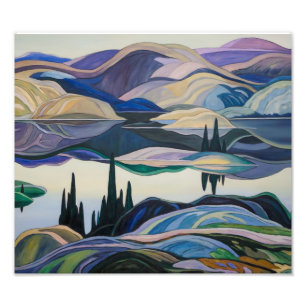 Mirror Lake Franklin Carmichael Photo Print