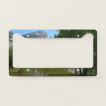 Mirror Lake I in Yosemite National Park License Plate Frame