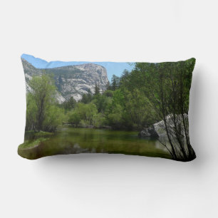 Mirror Lake I in Yosemite National Park Lumbar Pillow