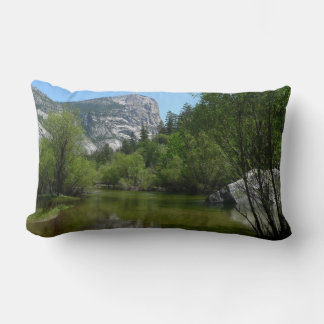 Mirror Lake I in Yosemite National Park Lumbar Pillow