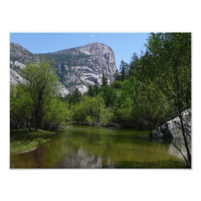 Mirror Lake I in Yosemite National Park Photo Print (Front)