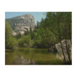 Mirror Lake I in Yosemite National Park Wood Wall Decor