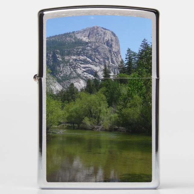 Mirror Lake I in Yosemite National Park Zippo Lighter (Front)