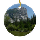 Mirror Lake II in Yosemite National Park Ceramic Ornament