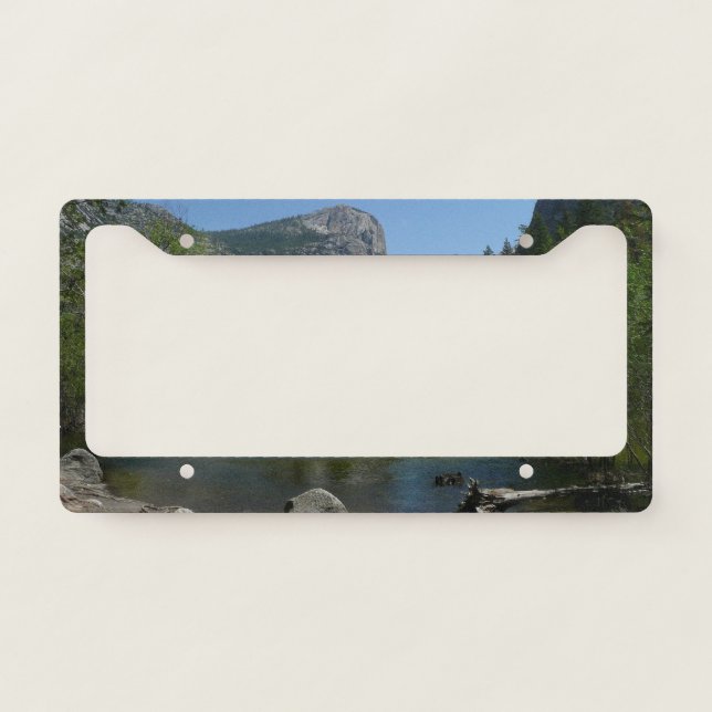 Mirror Lake II in Yosemite National Park License Plate Frame (Front)
