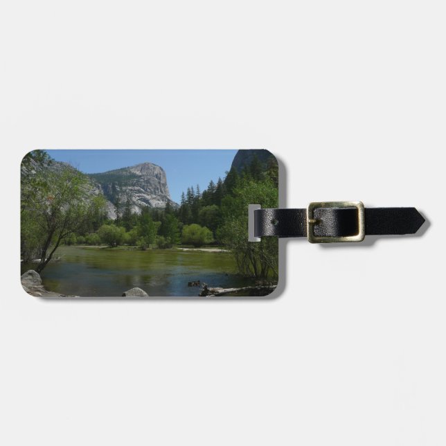 Mirror Lake II in Yosemite National Park Luggage Tag (Front Horizontal)