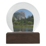 Mirror Lake II in Yosemite National Park Snow Globe