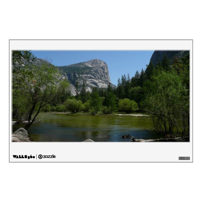 Mirror Lake II in Yosemite National Park Wall Sticker (Front)