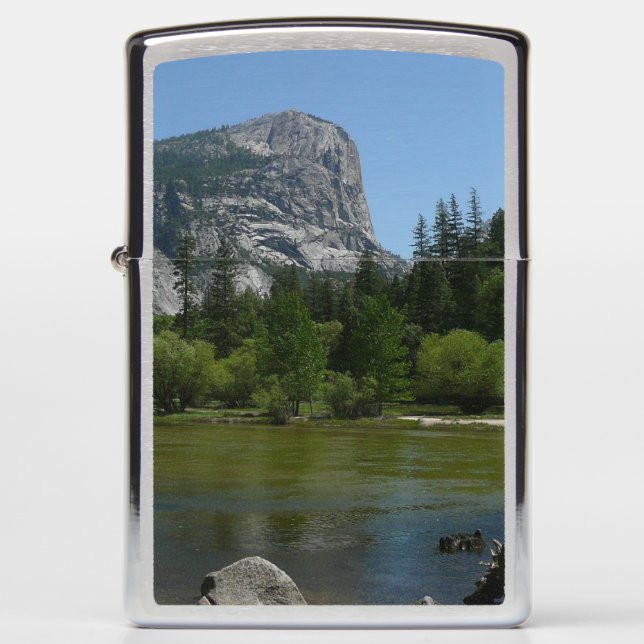 Mirror Lake II in Yosemite National Park Zippo Lighter (Front)