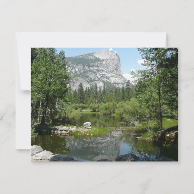 Mirror Lake View in Yosemite National Park (Front)