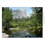 Mirror Lake View in Yosemite National Park Card