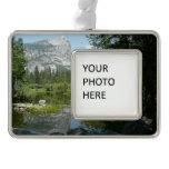 Mirror Lake View in Yosemite National Park Christmas Ornament