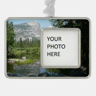 Mirror Lake View in Yosemite National Park Christmas Ornament