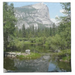 Mirror Lake View in Yosemite National Park Cloth Napkin