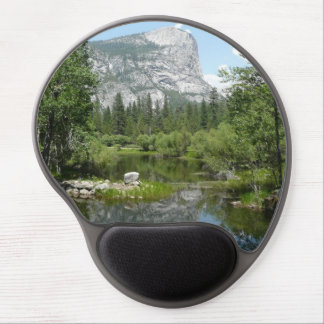 Mirror Lake View in Yosemite National Park Gel Mouse Pad