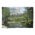 Mirror Lake View in Yosemite National Park Kitchen Towel