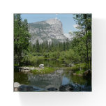 Mirror Lake View in Yosemite National Park Paperweight