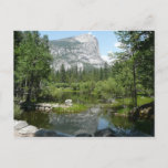 Mirror Lake View in Yosemite National Park Postcard