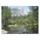 Mirror Lake View in Yosemite National Park Tissue Paper