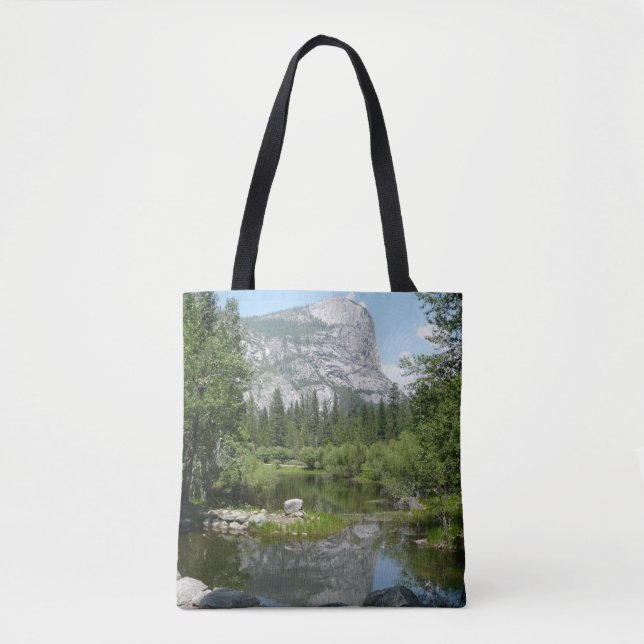 Mirror Lake View in Yosemite National Park Tote Bag (Front)