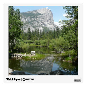 Mirror Lake View in Yosemite National Park Wall Decal