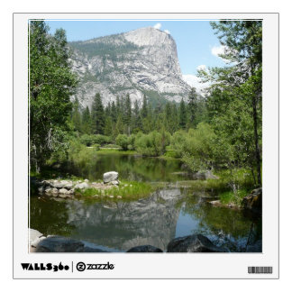 Mirror Lake View in Yosemite National Park Wall Decal