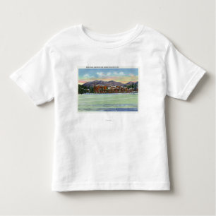 Mirror Lake View of the Lake Placid Club in Toddler T-shirt