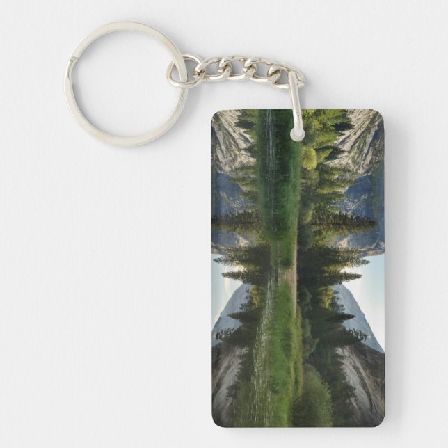 Mirror Lake, Yosemite Keychain (Front)