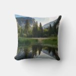 Mirror Lake, Yosemite Throw Pillow at Zazzle