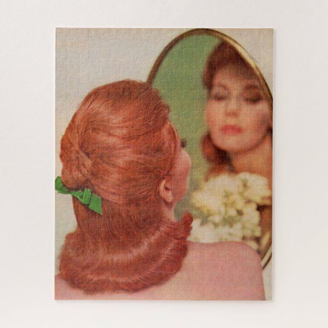 mirror mirror on the wall jigsaw puzzle (Vertical)