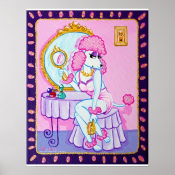 "mirror  Mirror On The Wall.." Poster by cleverpupart at Zazzle