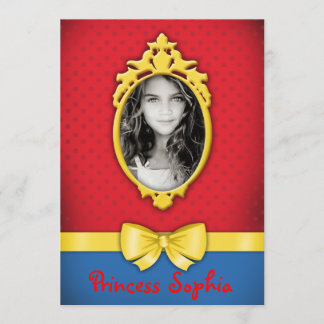 Mirror, Mirror on the wall princess Invitation