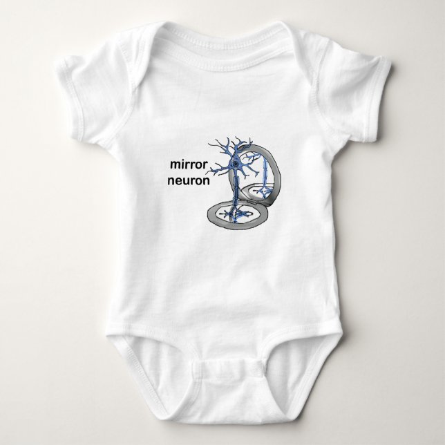 Mirror Neuron Baby Bodysuit (Front)